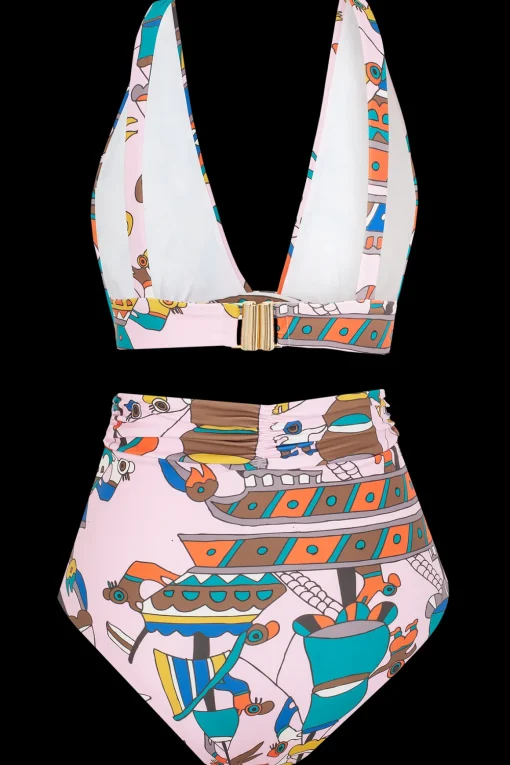 Greek High Rise Bikini Briefs