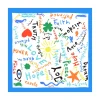 Kakanias Scarf Joy Hope Dream White
