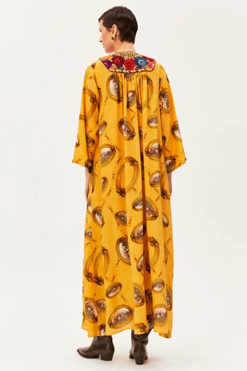 One-of-a-kind Long Plastron Dress Lux