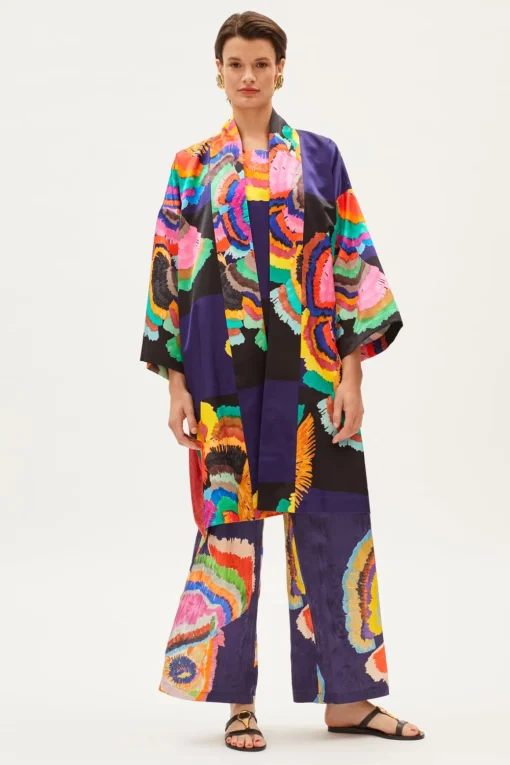 Paradeisos Pleated Coat Freia