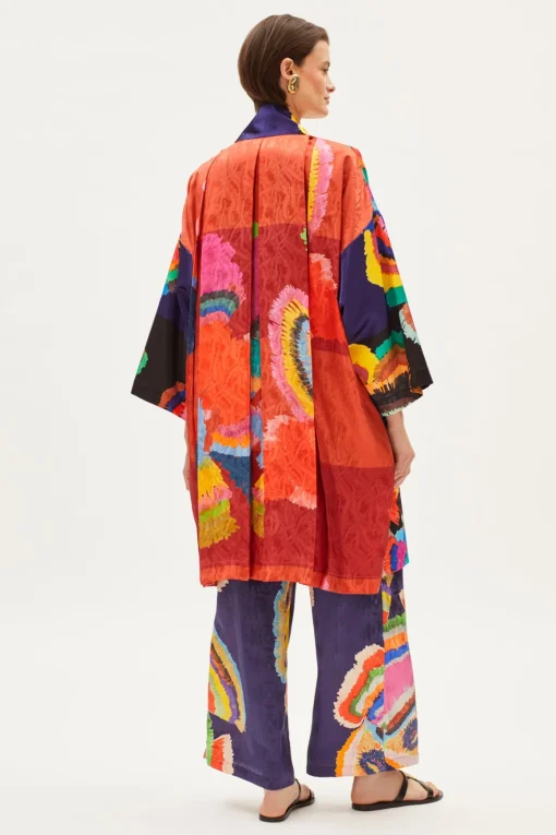 Paradeisos Pleated Coat Freia