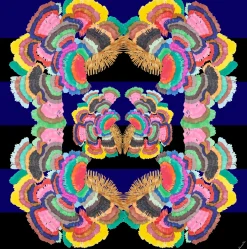 Paradeisos Scarf Achinos Royal