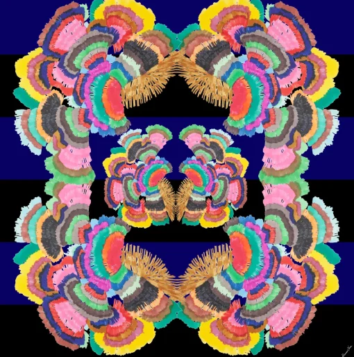 Paradeisos Scarf Achinos Royal