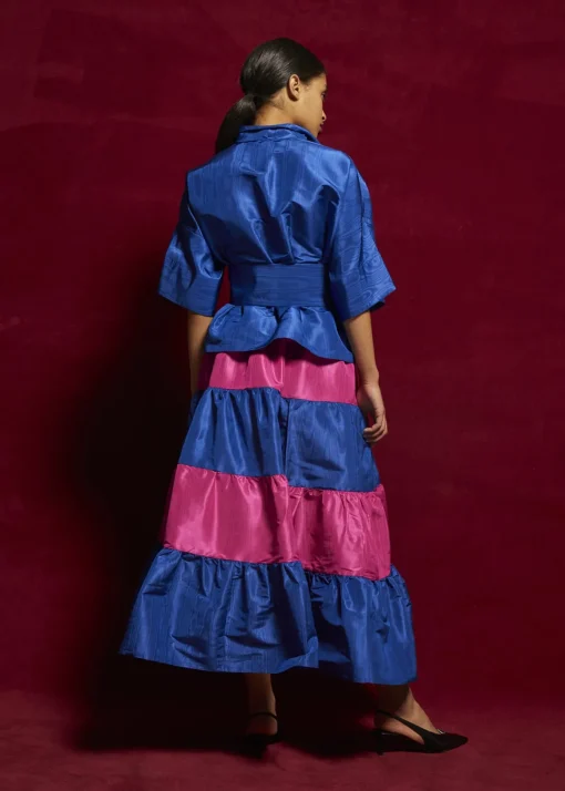 PETALOUDA Blouse Claudia Taffeta