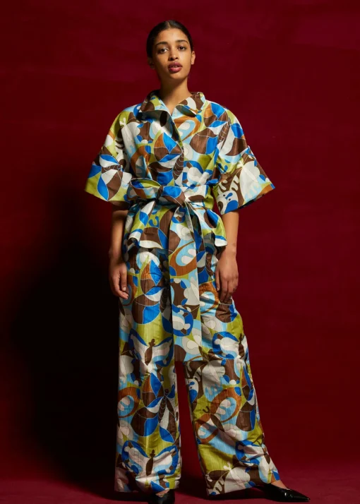 PETALOUDA Blouse Claudia Taffeta