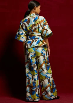 PETALOUDA Blouse Claudia Taffeta