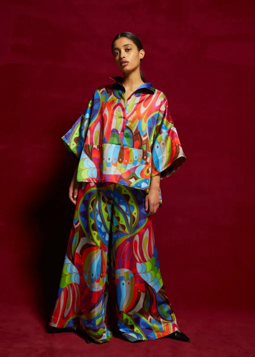 PETALOUDA Pants Palazzo