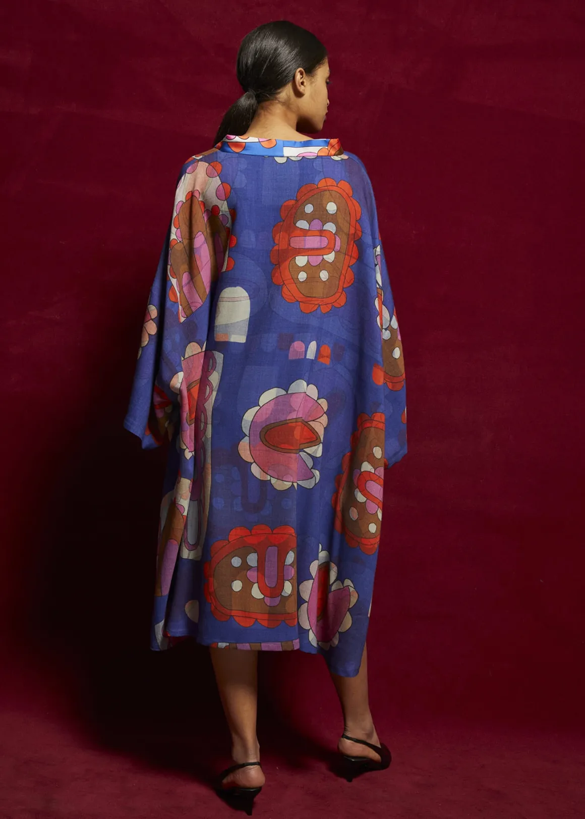 PETALOUDA Kaftan Tunic Sara Wool